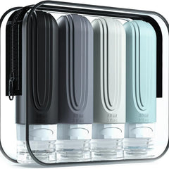 CloudKit™ Reseflaskor 4-pack – 100% Läckagesäkra | 90ml